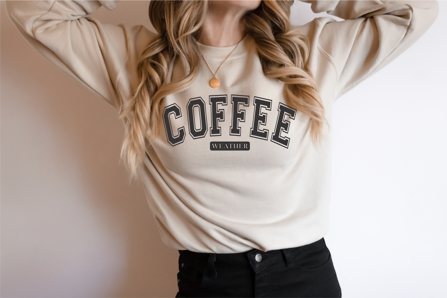 Coffee Weather Crewneck Sweatshirt