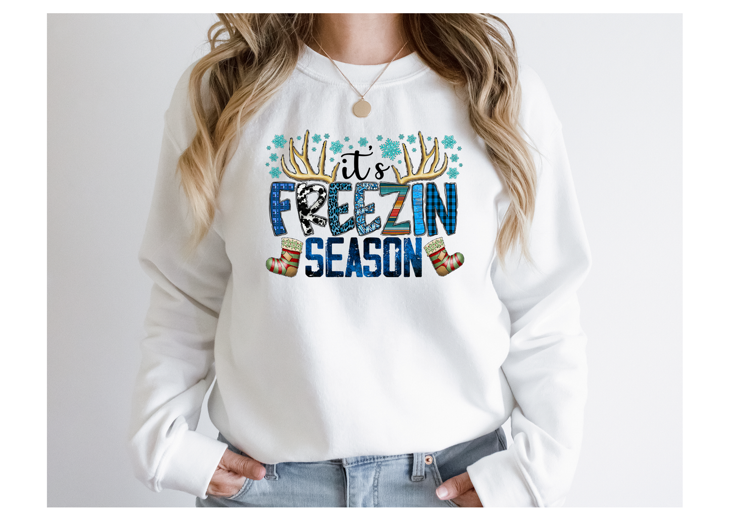 Freezin' Season Crewneck Sweatshirt