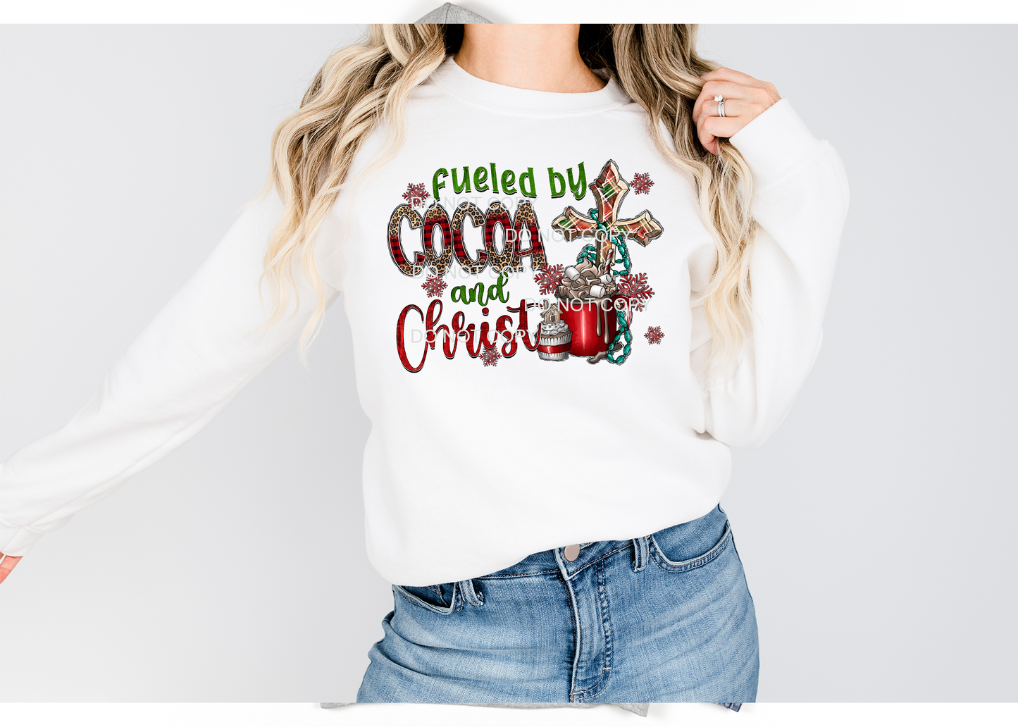 Crew neck sweatshirt