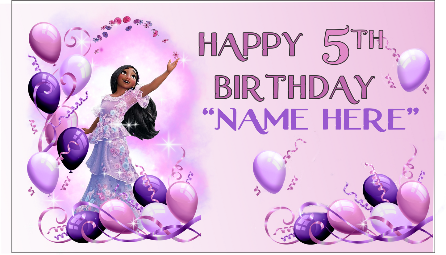 Kids Birthday Banner
