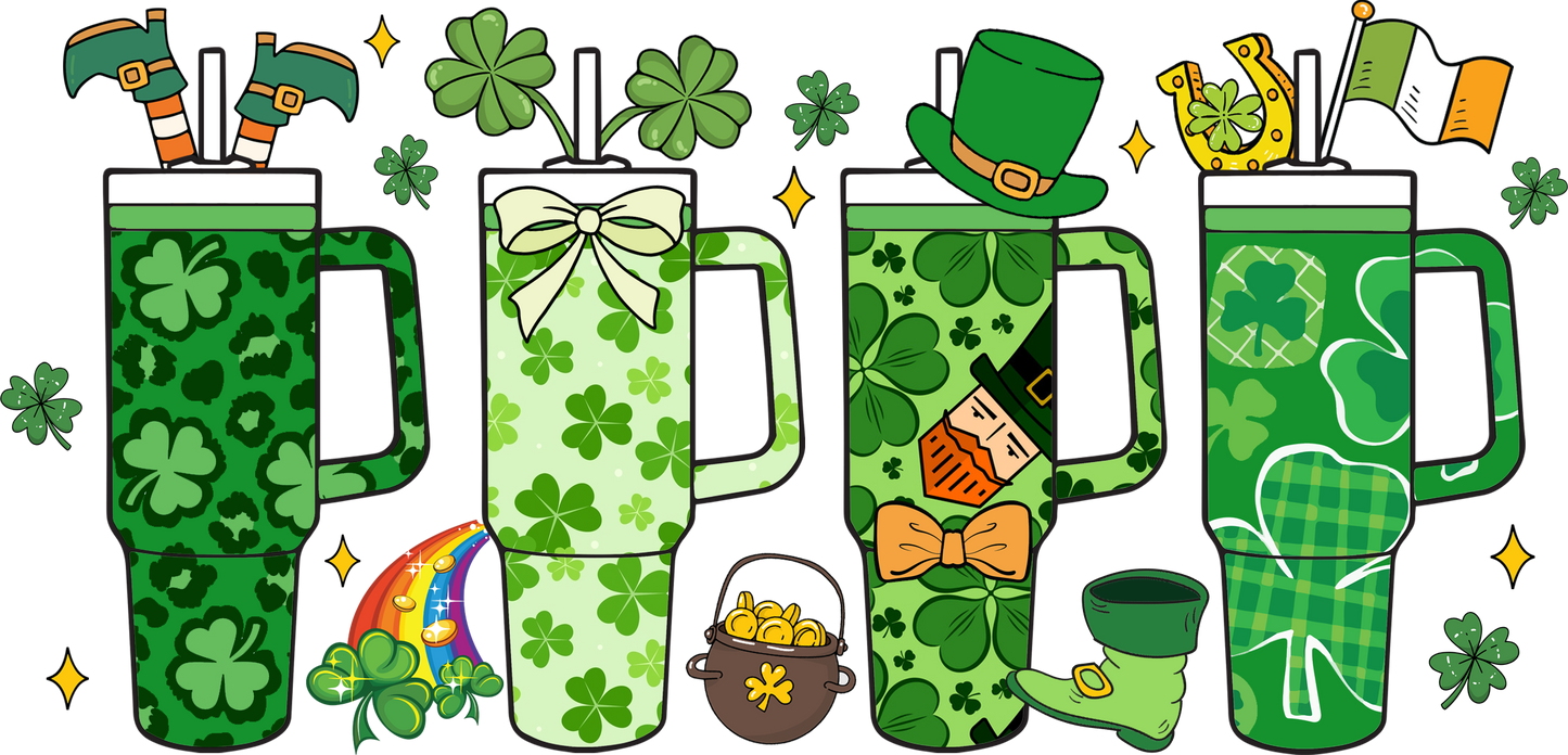 Stanley Cups St. Patrick's Day Transfer