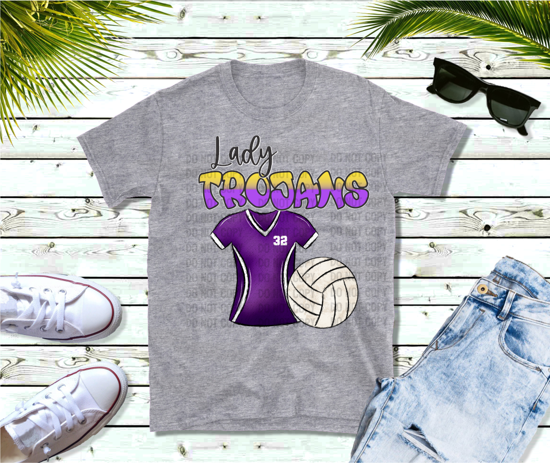 Volleyball Player Jersey Shirt