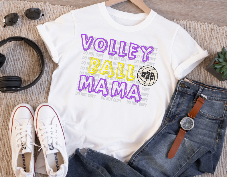 Volleyball Mama T-Shirt