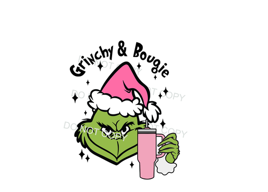 It's The Green Guy Bougie DTF Transfer